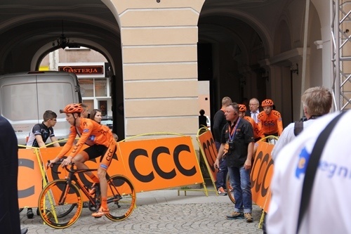 Peleton przyjechał do Akademii Rycerskiej  4